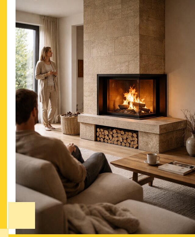 Угловые камины из кирпича установка в Электростали от 151950 р. ЭриданЭлк