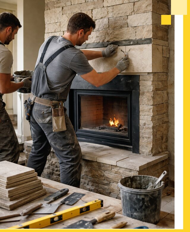 Проектирование и установка открытых каминов в Электростали