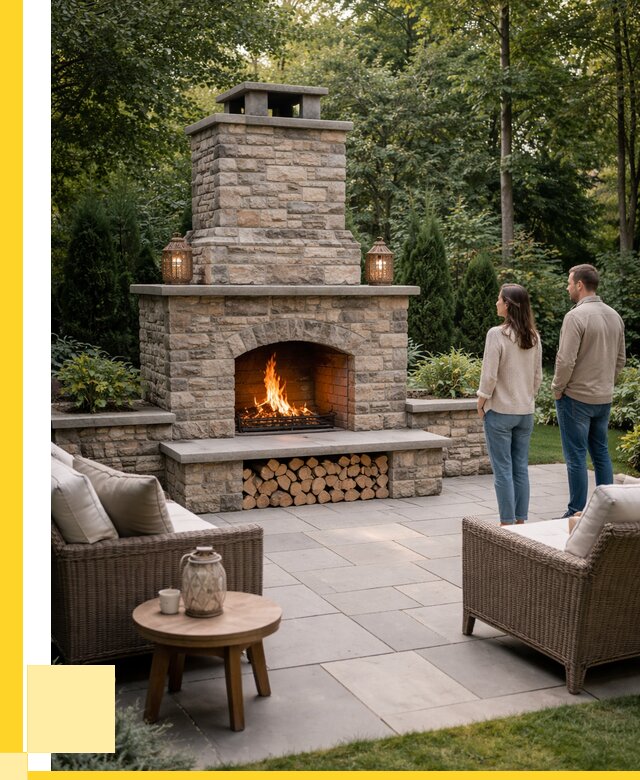 Уличные камины из кирпича в Электростали от 151950 р. | ЭриданЭлк