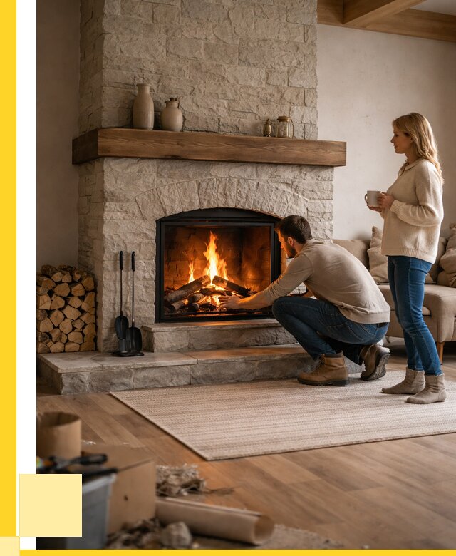 Камины для загородного дома в Электростали от 354550 р., ЭриданЭлк