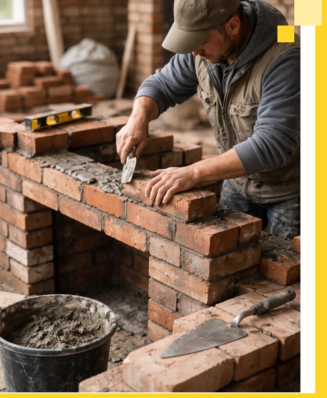 Кладка каминов под ключ в Электростали профессиональная отделка и монтаж