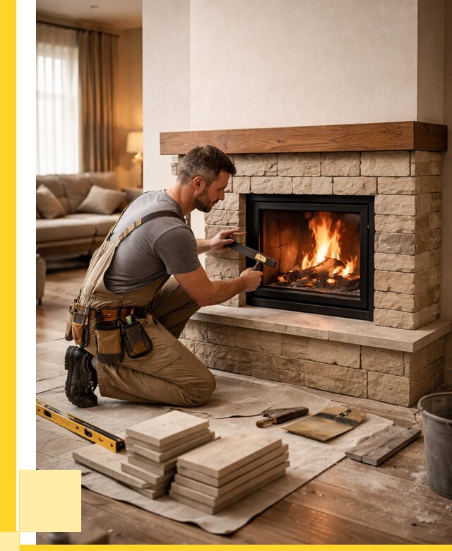 Строительство каминов в Электростали от 151950 р., ЭриданЭлк - под ключ