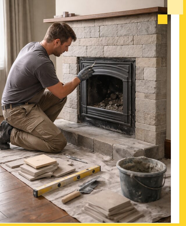 Профессиональный ремонт каминов в Электростали восстановление и сервис