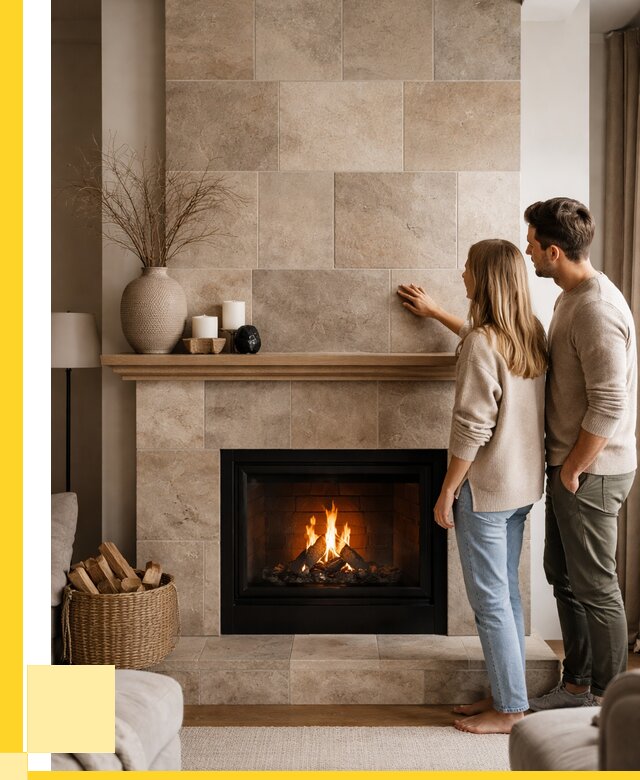 Облицовка каминов керамогранитом в Электростали от 4559 р. | ЭриданЭлк