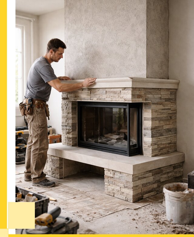 Изготовление каминов под ключ в Электростали от 151950 р. | ЭриданЭлк