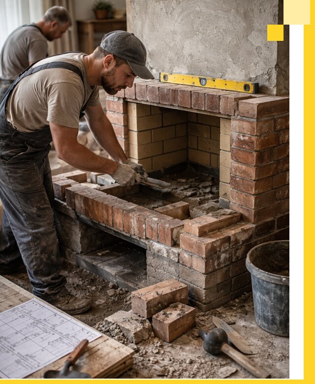 Изготовление и установка каминопечей под ключ в Электростали