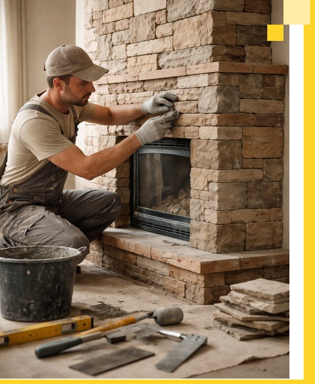 Проектирование и установка печей-каминов под ключ в Электростали