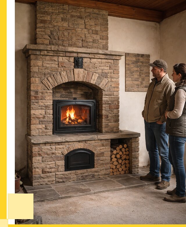 Кирпичная печь под ключ в Электростали от 151950 р. | ЭриданЭлк