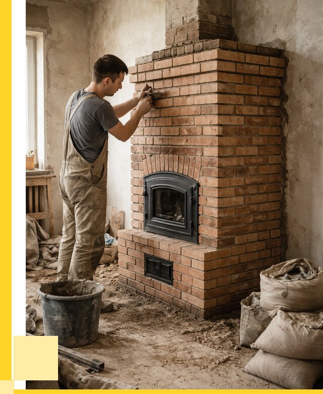 Строительство печей в Электростали от 65845 р. под ключ, ЭриданЭлк