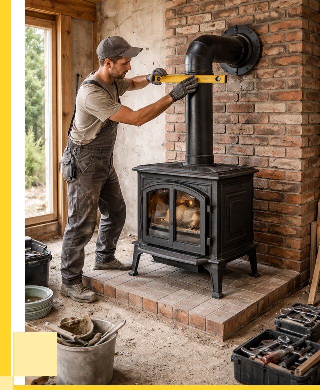 Монтаж печей установка банной печи в Электростали от 15195 р. | ЭриданЭлк