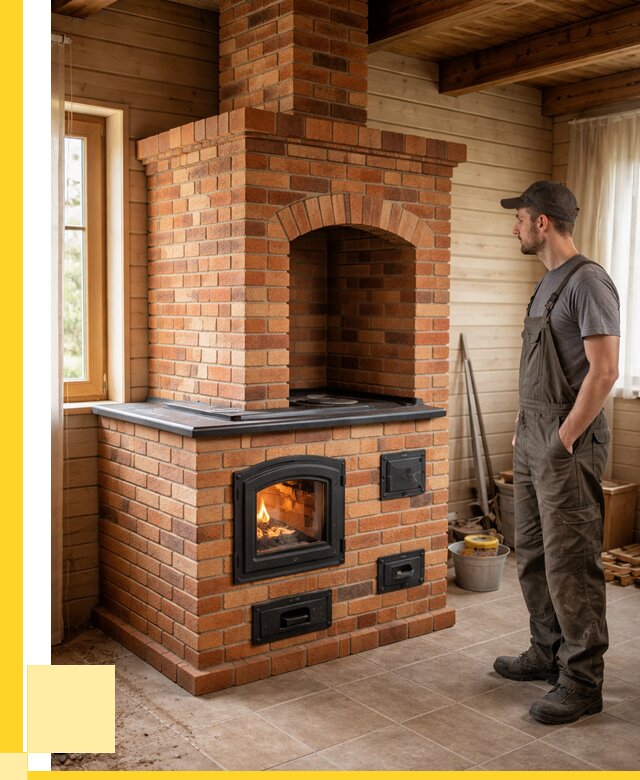 Кирпичные печи в Электростали: купить от 151950 р. | ЭриданЭлк