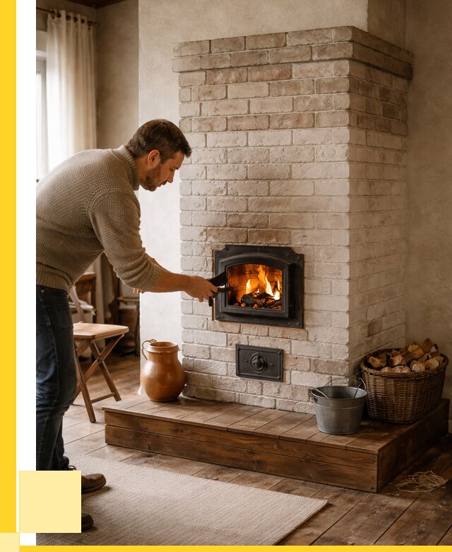 Печь голландка из кирпича в Электростали от 86105 р. | ЭриданЭлк