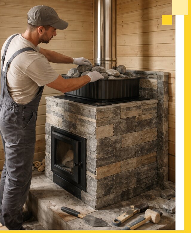 Печи для парной в Электростали, производство, монтаж и обслуживание