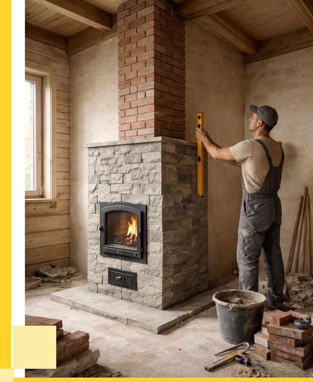 Печи и дымоходы под ключ в Электростали от 45585 р., ЭриданЭлк