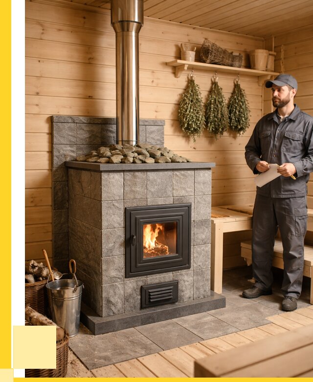 Печи для бани под ключ в Электростали от 121560 р. | ЭриданЭлк