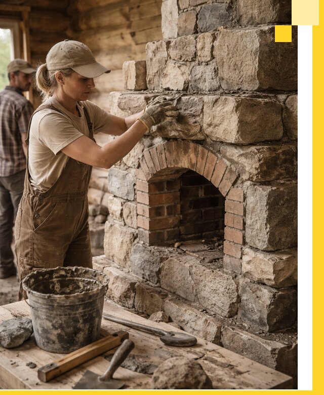 Каменные печи на заказ и монтаж в Электростали, долговечные решения