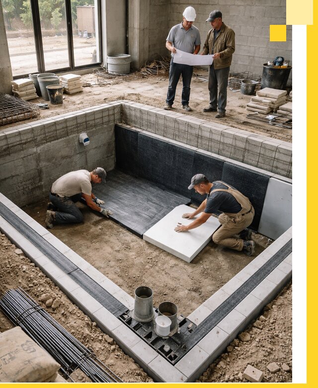 Проекты частных и общественных бассейнов под ключ в Электростали