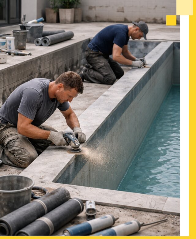 Профессиональный ремонт бассейнов под ключ в Электростали