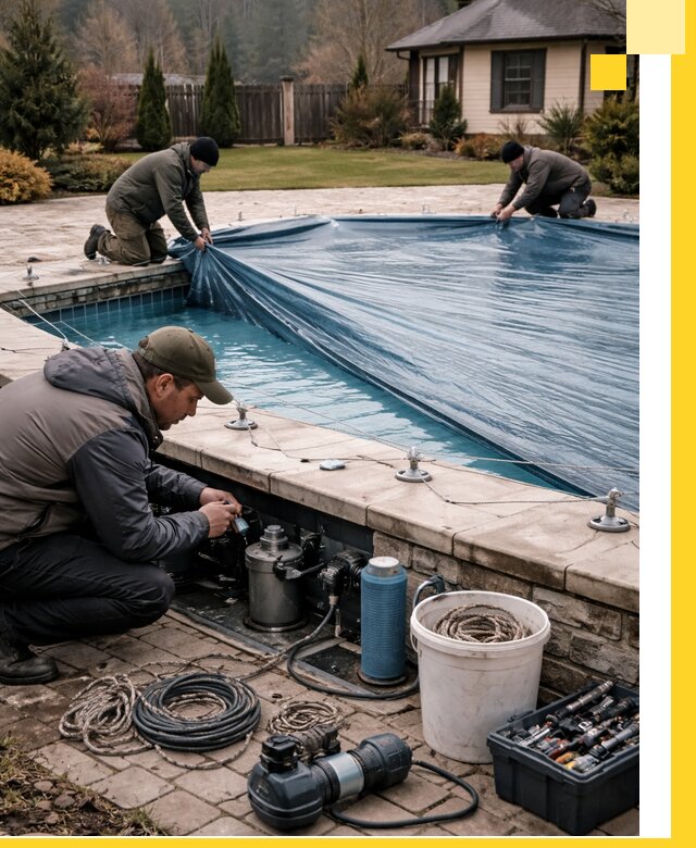 Консервация бассейнов в Электростали: подготовка к длительному хранению