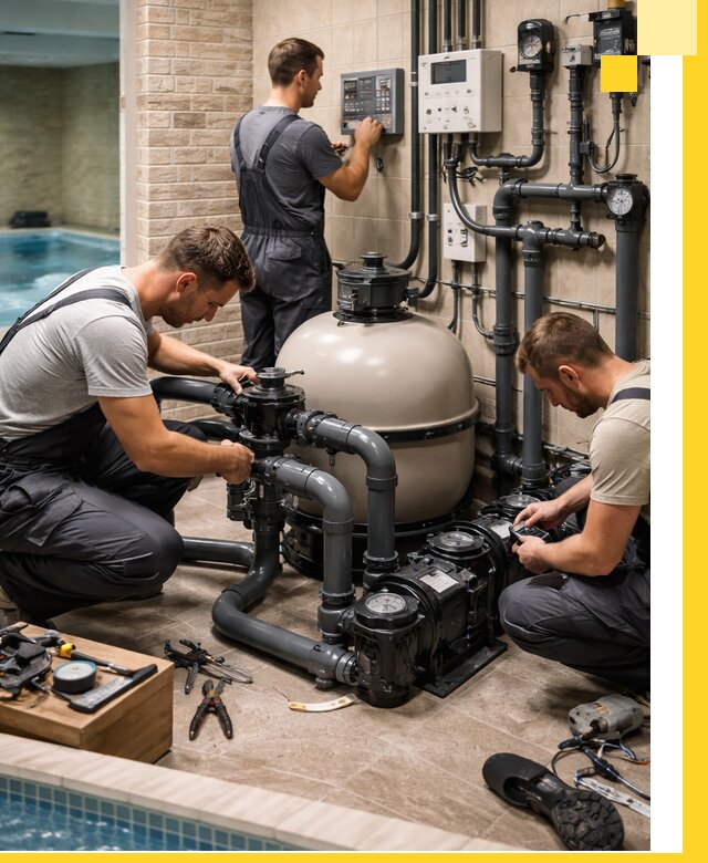 Комплексное оборудование для бассейнов под ключ в Электростали