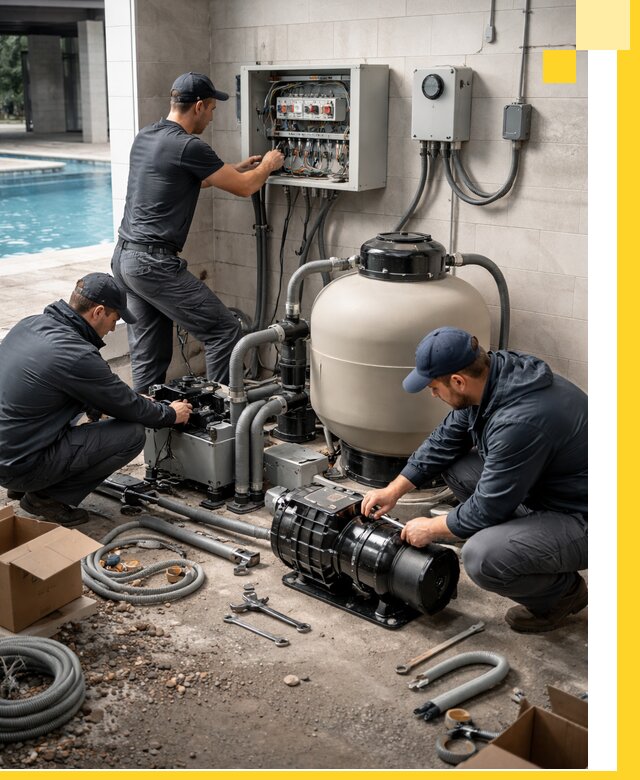 Профессиональный монтаж оборудования для бассейнов в Электростали