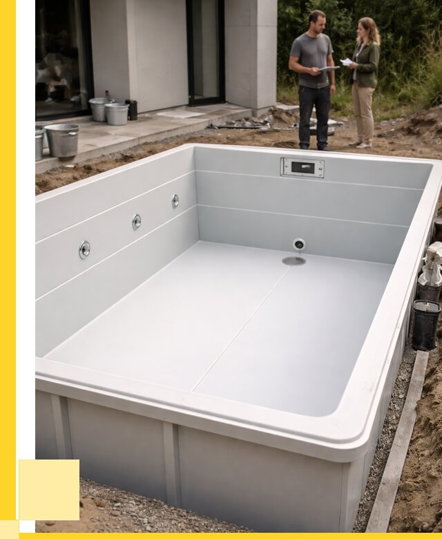 Полипропиленовые бассейны в Электростали от 253250 р. | ЭриданЭлк