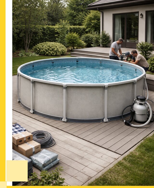 Купить каркасные бассейны в Электростали от 45585 р. | ЭриданЭлк