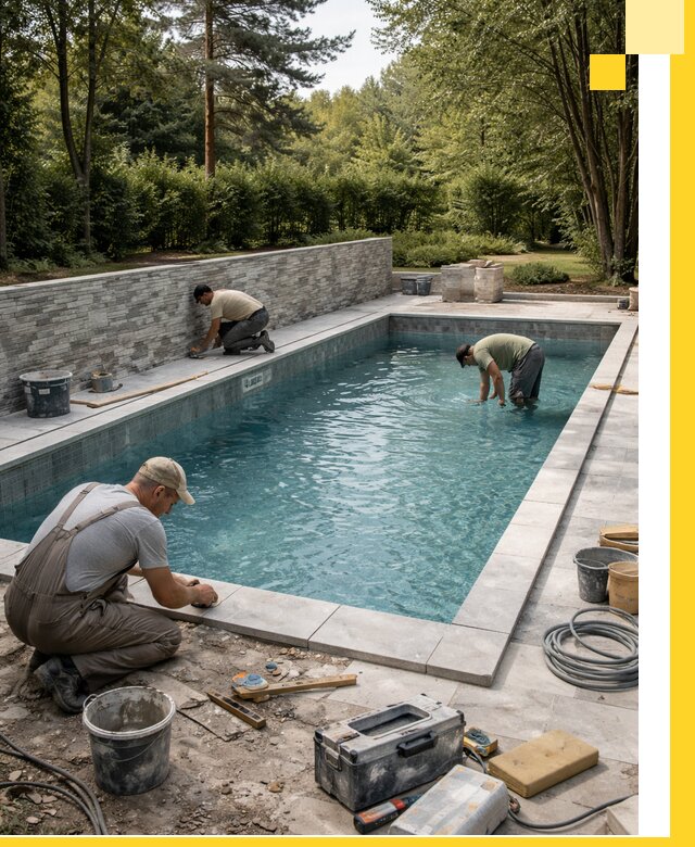 Проектирование и строительство частных бассейнов в Электростали