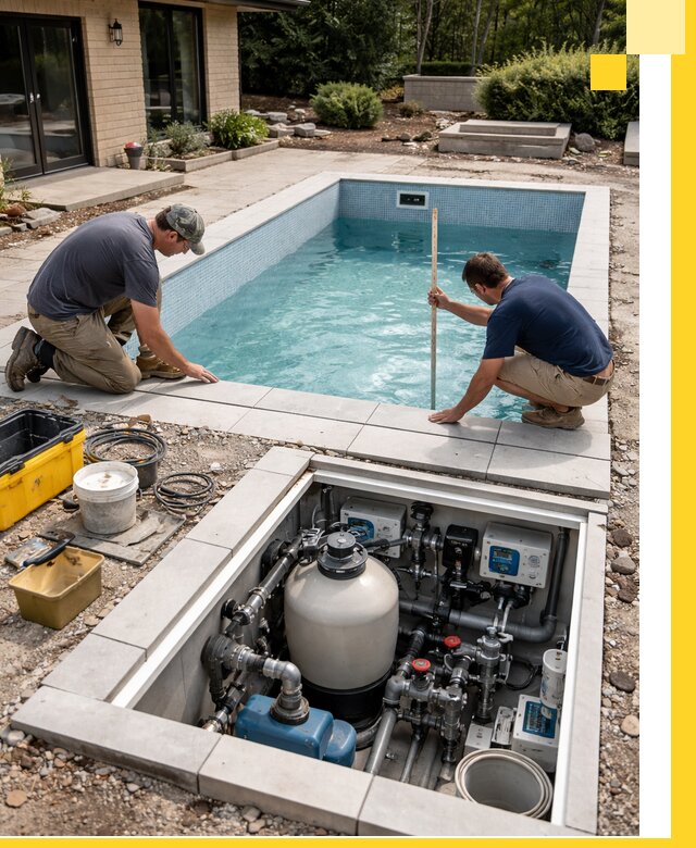 Строительство качественных домашних бассейнов под ключ в Электростали