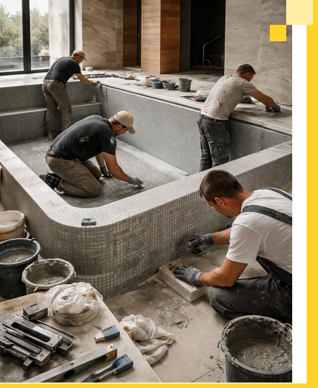 Строительство и установка СПА бассейнов под ключ в Электростали