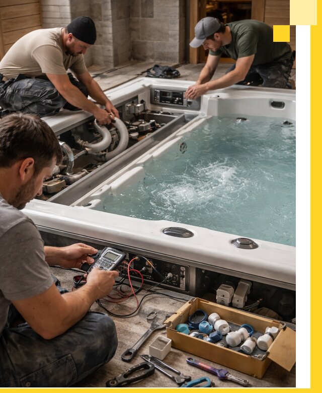 Гидромассажные бассейны под ключ в Электростали, дизайн и монтаж