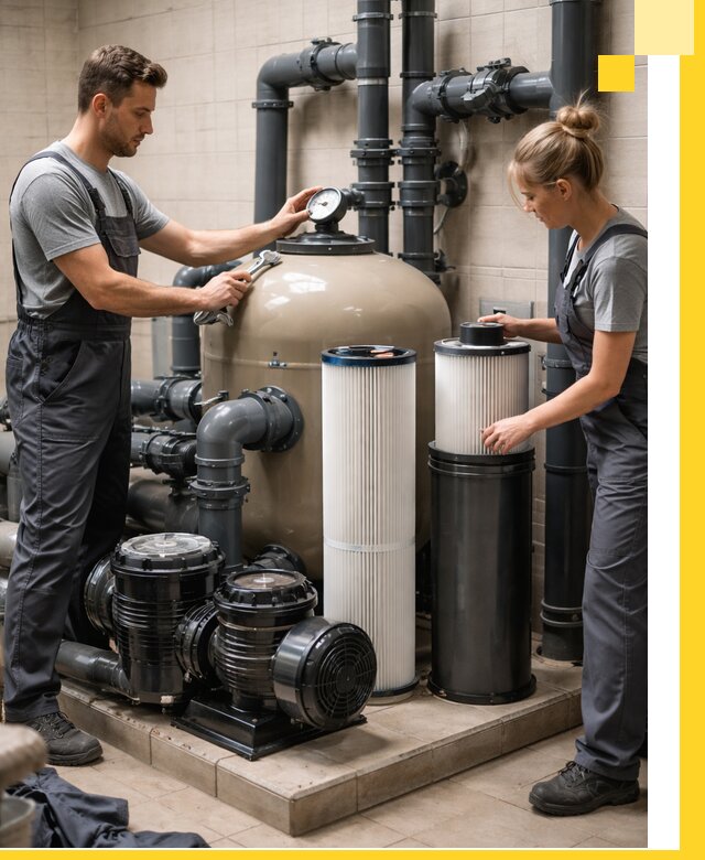 Фильтры и системы фильтрации для бассейнов в Электростали