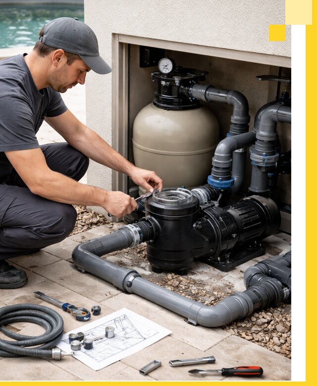 Поставка, монтаж и сервис насосов для бассейнов в Электростали