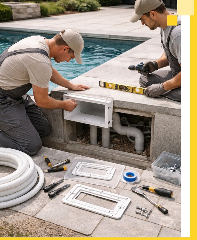 Поставка и установка скиммеров для бассейнов в Электростали