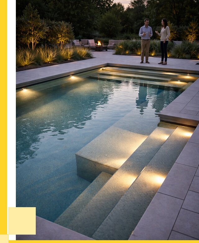 Освещение бассейнов в Электростали под ключ от 25325 р. | ЭриданЭлк