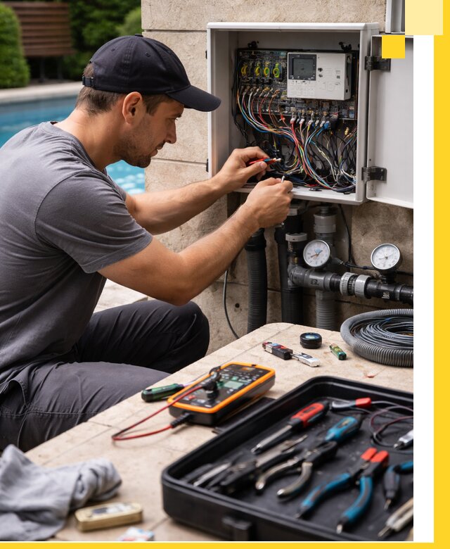 Комплексная автоматика для бассейнов в Электростали: управление и очистка