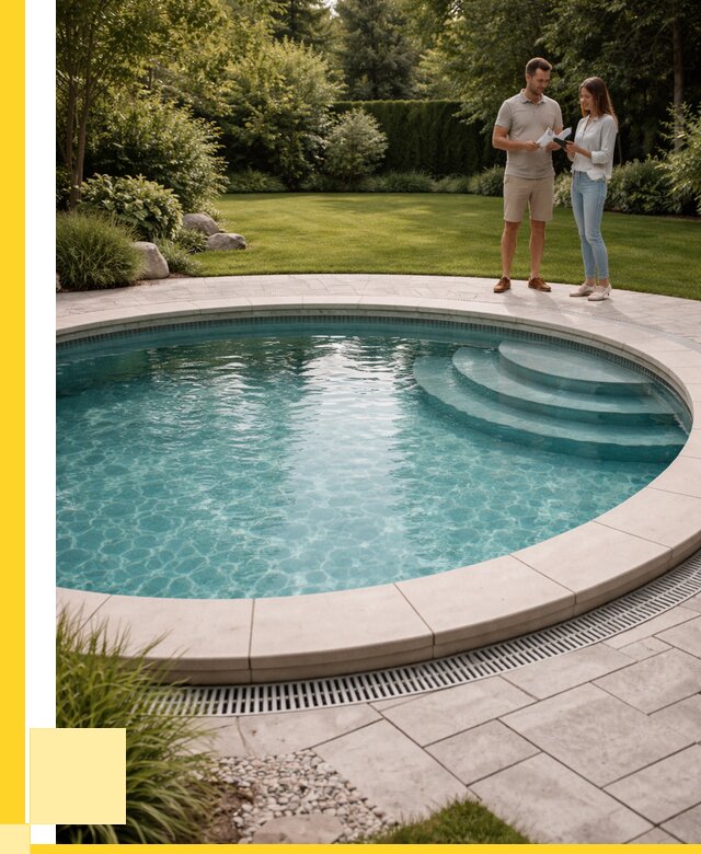 Круглые каркасные бассейны купить в Электростали от 253250 р. | ЭриданЭлк