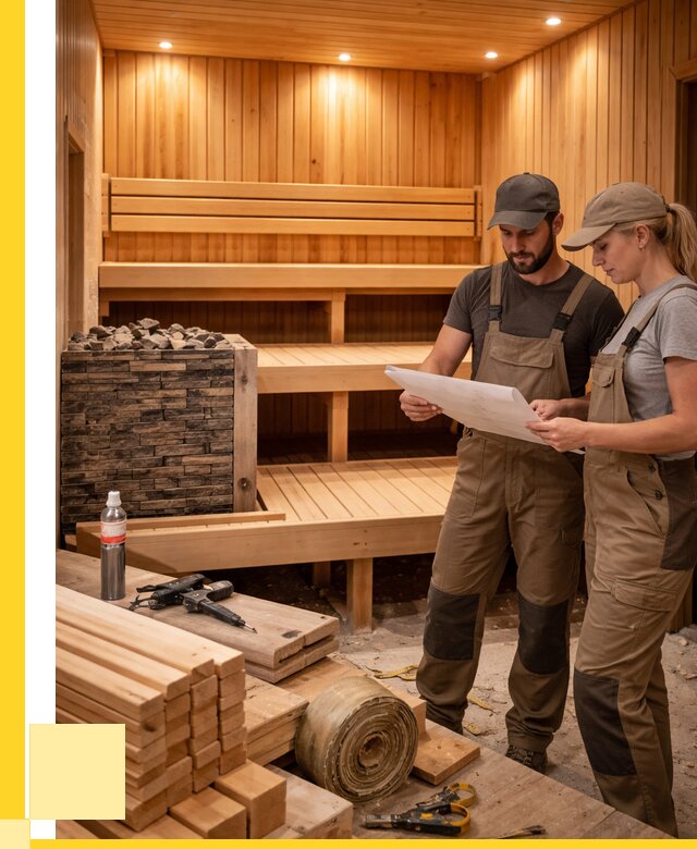 Строительство саун в Электростали под ключ от 253250 р., ЭриданЭлк