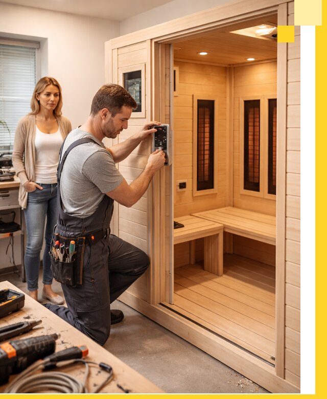 Инфракрасные сауны под ключ в Электростали продажа и установка