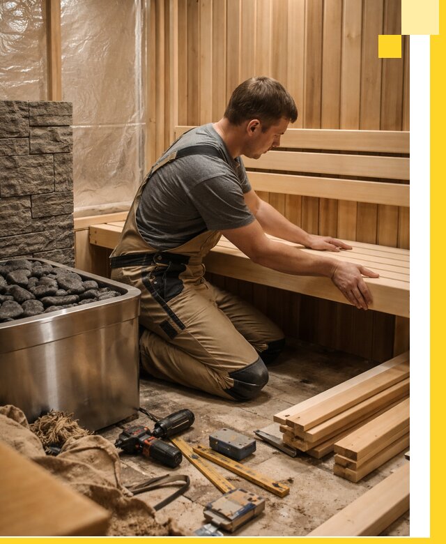 Сауны для дома под ключ с проектированием и монтажом в Электростали