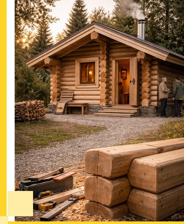 Строительство бань и комплексов в Электростали от 455850 р.| ЭриданЭлк