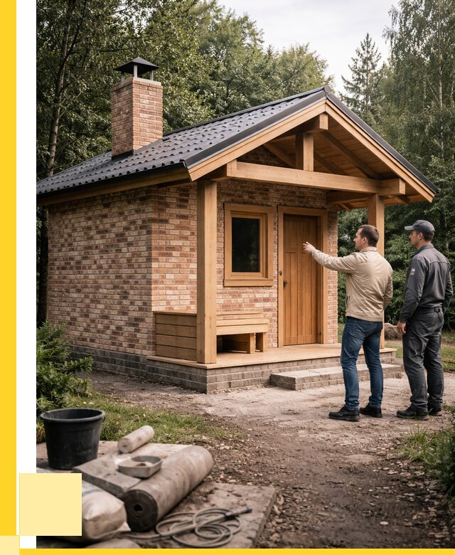 Кирпичные бани и печи в Электростали от 354550 р. | ЭриданЭлк