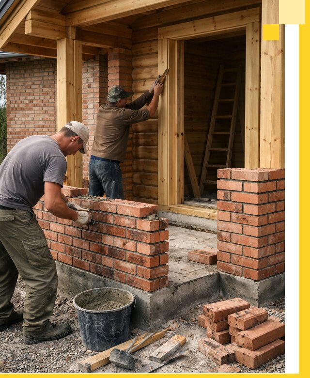 Строительство кирпичных бань под ключ в Электростали с гарантией качества