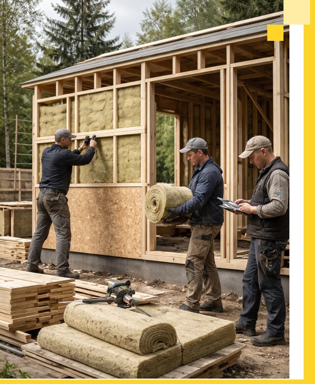 Проектирование и строительство каркасных бань в Электростали под ключ