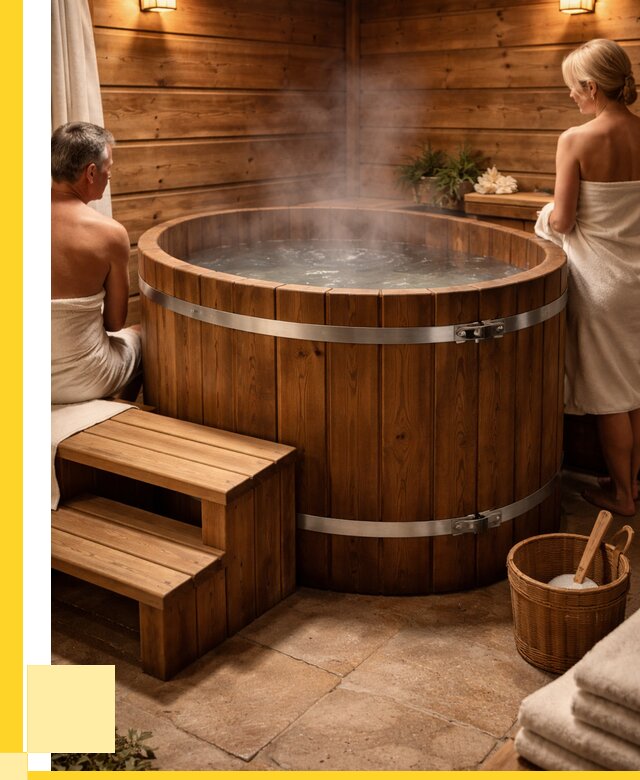 Бани с купелью под ключ в Электростали от 455850 р. | ЭриданЭлк