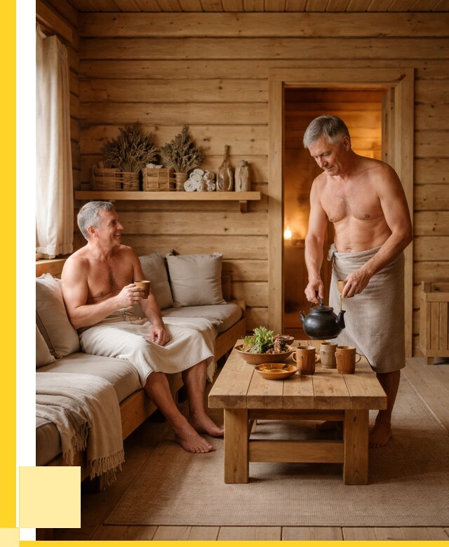 Бани с комнатой отдыха под ключ в Электростали от 455850 р. | ЭриданЭлк