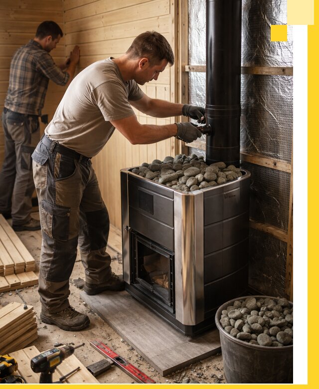 Проектирование и строительство парилок для бани в Электростали под ключ