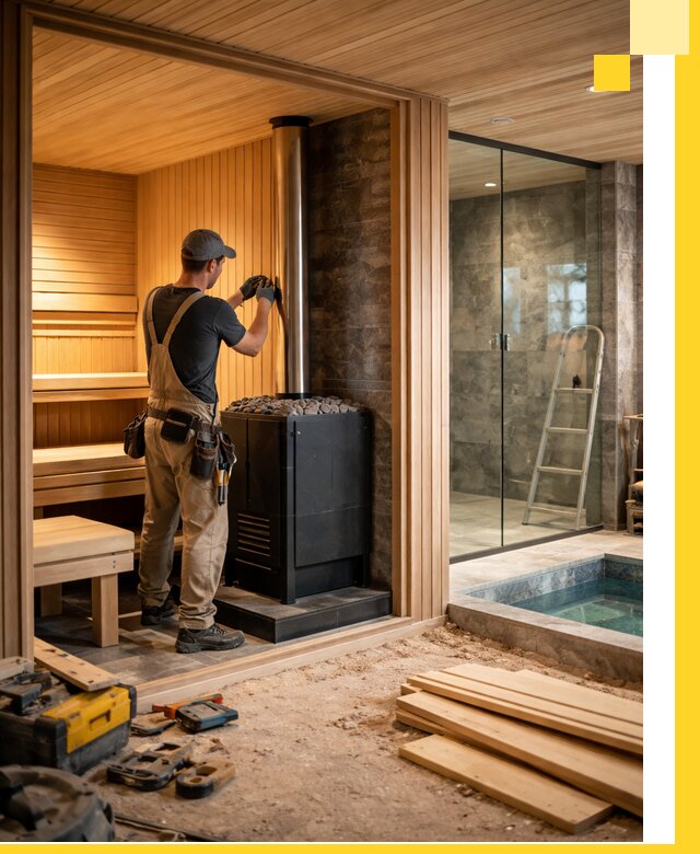 Полное строительство банных комплексов под ключ в Электростали