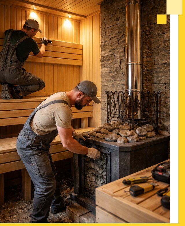 Комплексный дизайн бань, саун и зон отдыха в Электростали