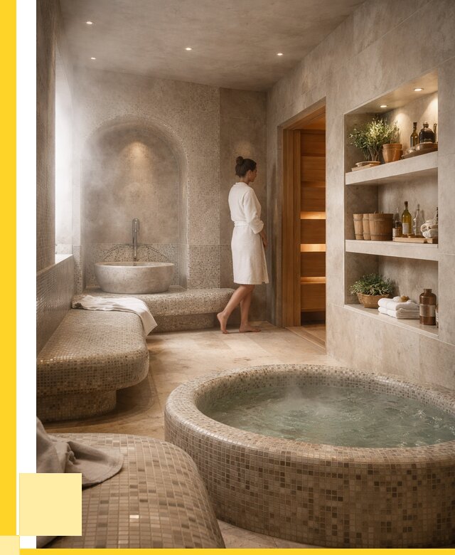 Строительство бани с хамамом в Электростали от 759750 р. | ЭриданЭлк